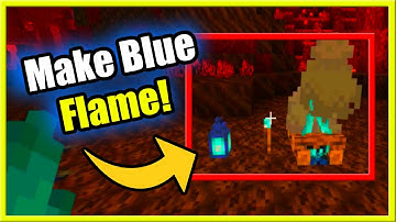 How to Make Blue Torches, Lanterns & Campfires in Minecraft Survival (Soul Fire Recipe)