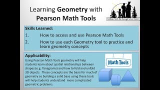 Learning Geometry with Pearson Math Tools