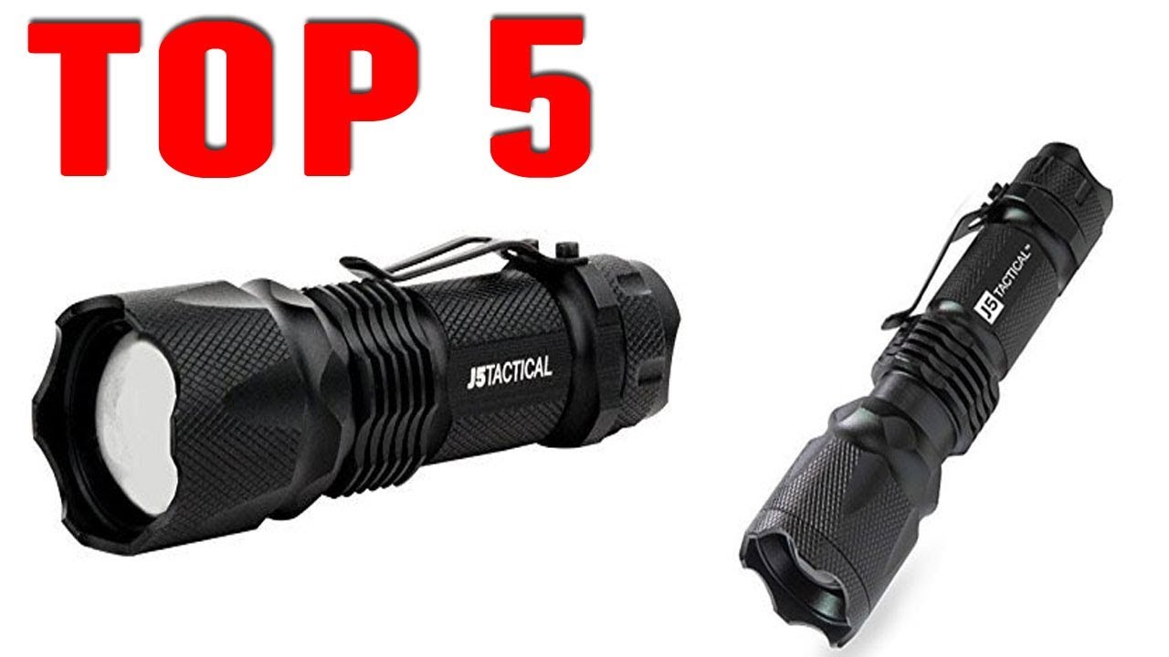 Top 5 Best Tactical Flashlights To Buy in 2018
