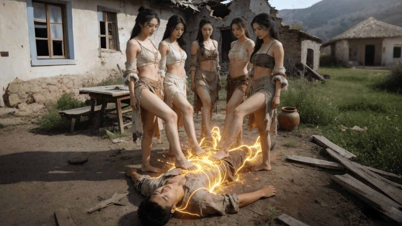 美女嫂嫂身中合歡散慾火焚身，殊不知小夥身懷逆天能力！ 5位美艷嫂子爭先恐後跪求他解毒！