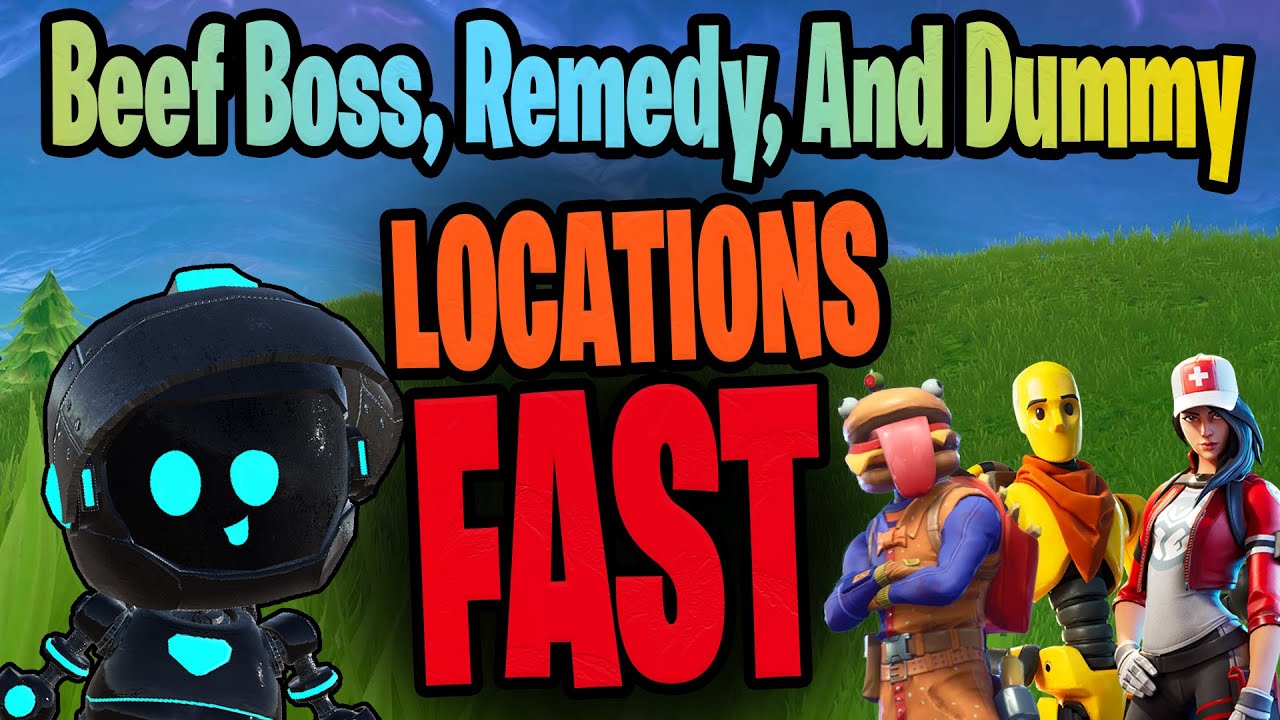 Talk With Beef Boss, Remedy, And Dummy LOCATIONS in 15 seconds.