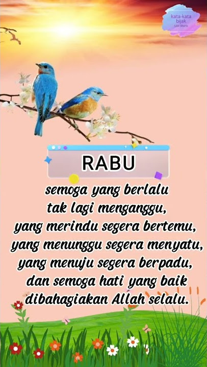 Story WhatsApp kata-kata motivasi hidup II Ucapan selamat pagi
