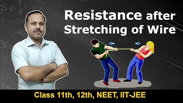 Resistance after stretching of wire | 12th Physics #cbse #neet #umeshrajoria
