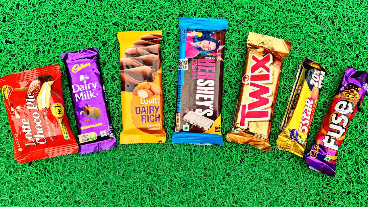 Hersheys vs luvit vs fuse vs dairy milk vs five star YouTube