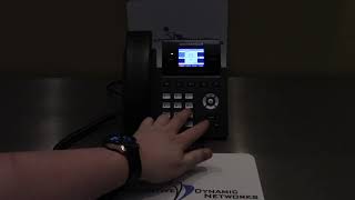 Checking the Voicemail on Grandstream phone.