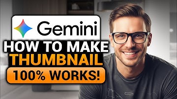 How To Make Thumbnail in Gemini (FAST & EASY) | 100% WORKS | NO Yapping! | Thumbnail in Gemini