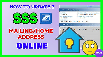 SSS Mailing Address Update: How to Update Address in SSS