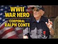 رالف کونته کهنه سرباز ۱۰۳ ساله جنگ جهانی دوم بالاترین نشان افتخار فرانسه را دریافت کرد 