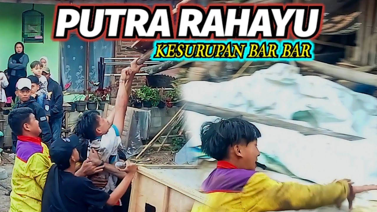 KESURUPAN BARBAR REAK DITEMPAT SENI REAK PUTRA RAHAYU