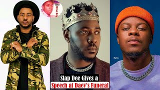 Slap Dee Gives a Speech at Daev's Funeral (Watch This) @MutatiMpunduTv
