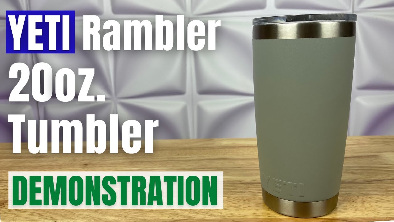 YETI Rambler Tumbler 20oz Olive Green