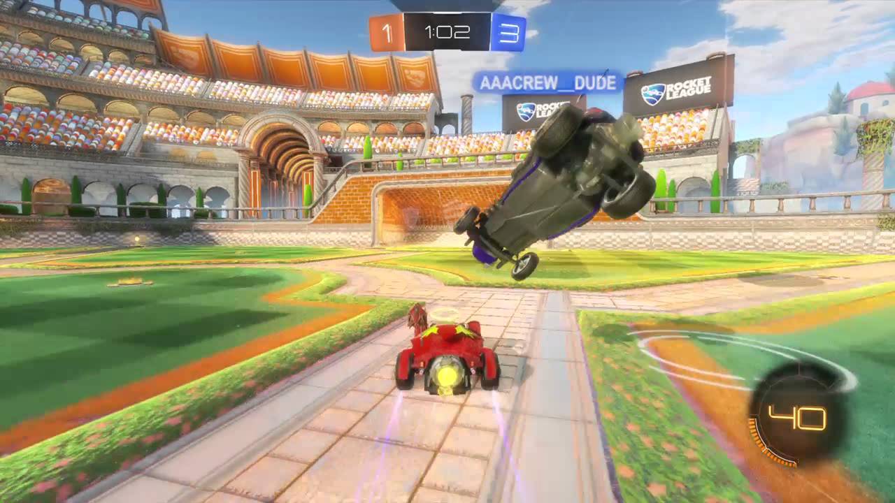 Rocket League Bicycle Kick Save YouTube
