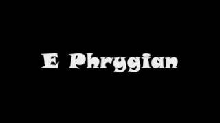 E Phrygian - Groovy Backing Track chords