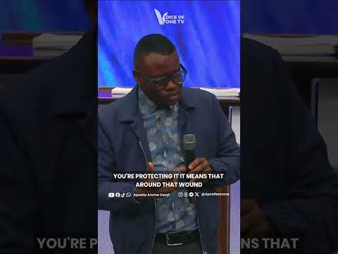 Stop Protecting the Wound - Dr. Arome Osayi  #apostlearomeosayi #prayer #rcnglobal