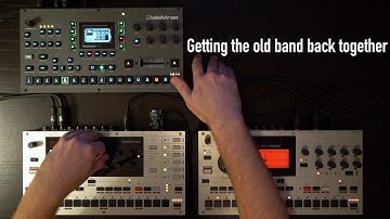 Vintage Elektron jam w/ Octatrack MkII, Monomachine MkII, Machinedrum MkII