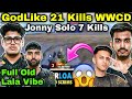 GodLike 21 Kills WWCD In BMPS Scrims 😮 Jonathan Solo 7 Kills Domination 🥹🔥