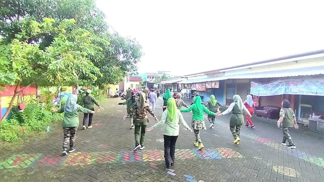 ANGGREK BULAN Line Dance // Demo by KJS KUSUMA