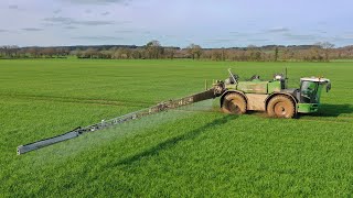 Pulvérisation sur Orge 🌾 / FENDT ROGATOR 645