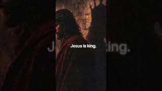Jesus is king 🤴 ✝️ #christ #bible #god #worshipmusic #jesus #religion