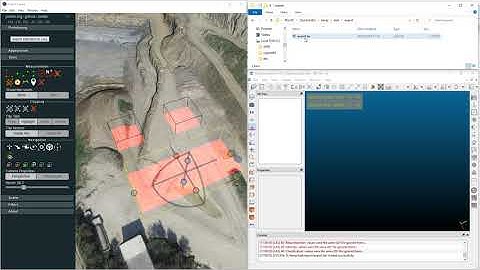 Work in Progress for PotreeDesktop: Exporting all points within volume selections