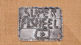 Celebrity name plate - spidery welded writing (easy welding project) Net Worth