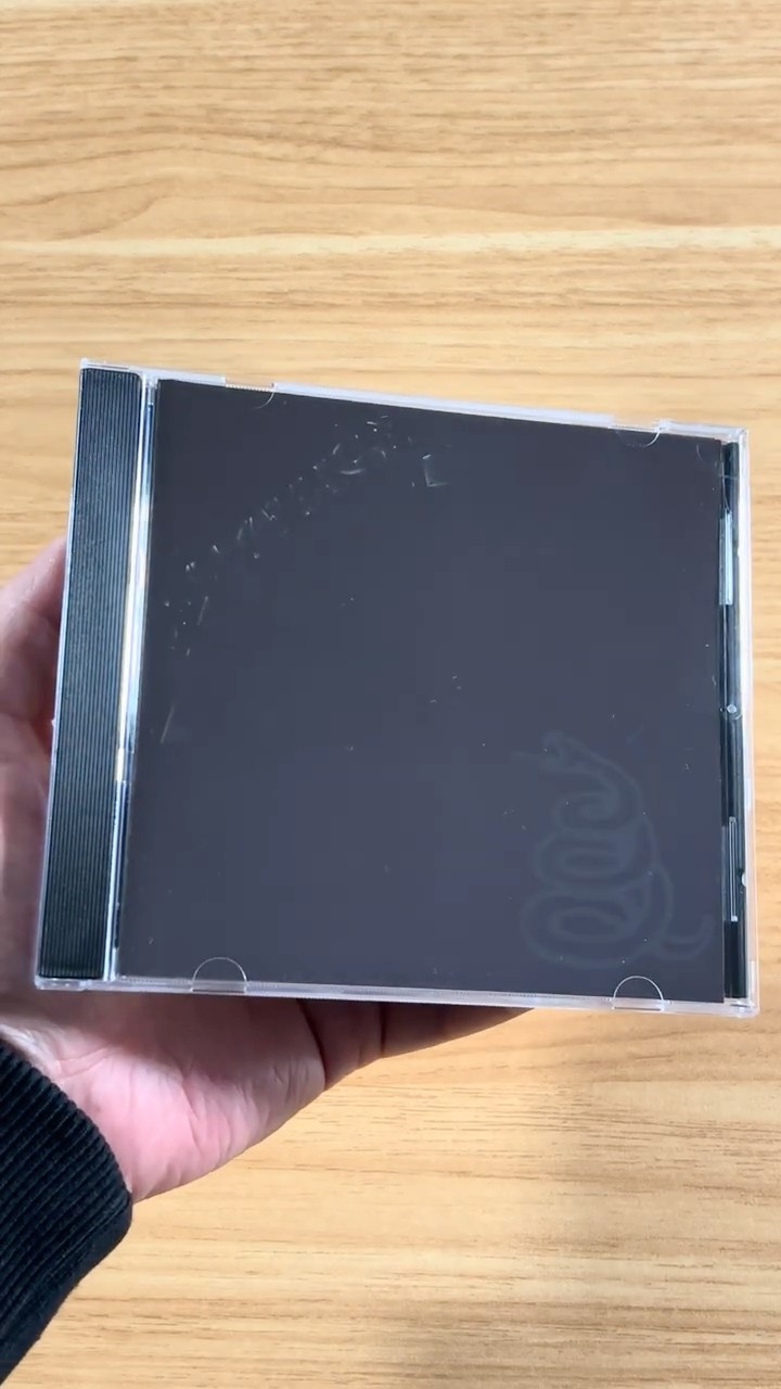 Metallica - Metallica CD Unboxing - YouTube