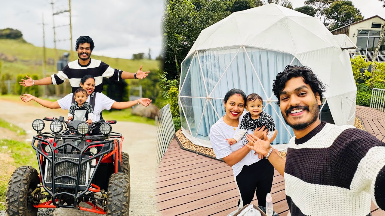 24 HOURS LIVING IN LUXURY TENT ⛺️