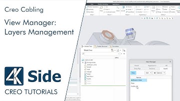 View Manager - Layers Management | Creo Tutorial