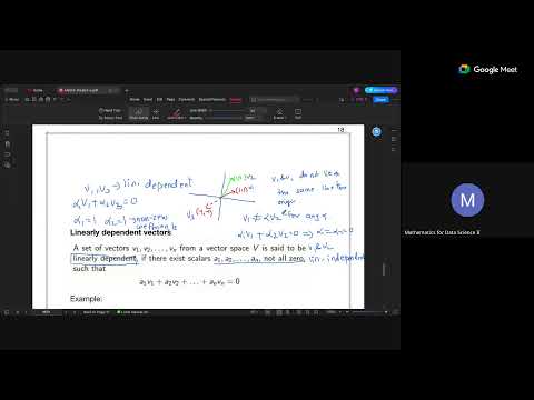 Maths 2 Vector Spaces Week 3