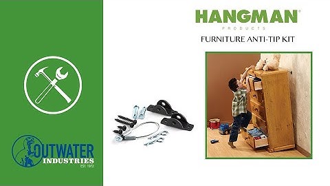 HANGMAN® Products: Furniture Anti-Tip Kit