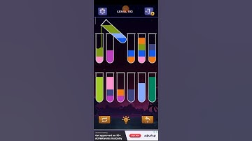 Water sort puzzle level 50 /#shorts
