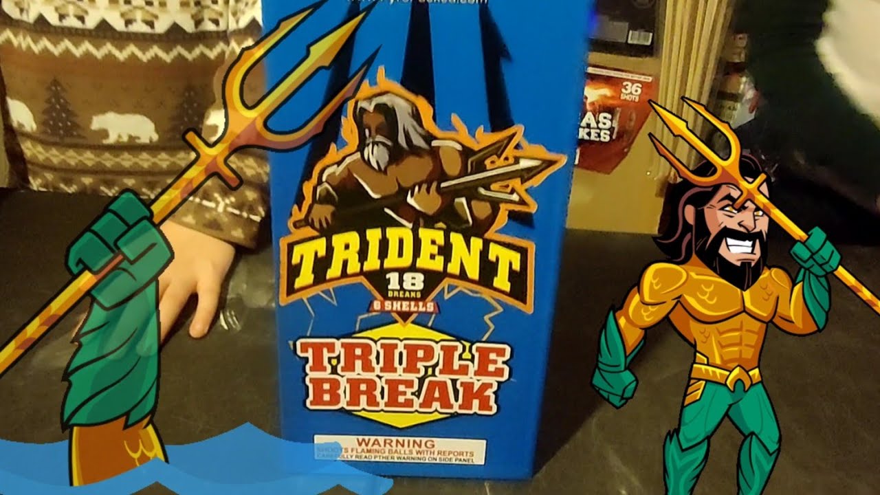 Тройные разрывные артиллерийские снаряды Trident от Pyro Packed