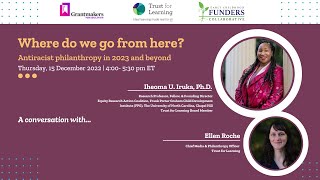 Where do we go from here?: Antiracist ECE philanthropy in 2023 and beyond