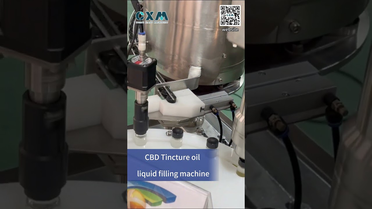 High Speed CBD Oil Filling Demo | Accurate & Clean Filling