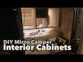 DIY Micro Camper - Interior Cabin Cabinet (part 1)