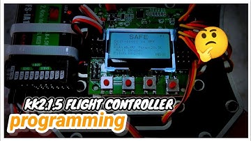 how to setup kk2.1.5 flight controller easy & best setup