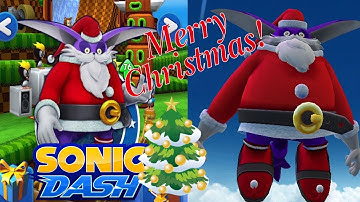 Sonic Dash 2020 - Santa Big Unlocked - Santa Big Events Gameplay Walkthrough