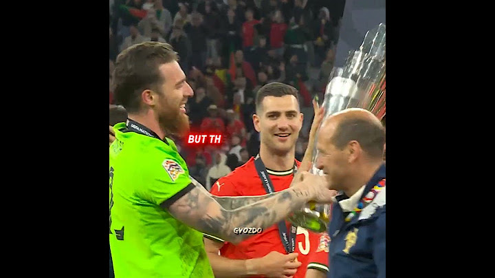 Portugal Players almost dropped National League Trophy 😅