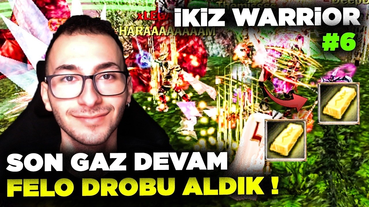 KLANLA FELO DROBU ALDIK | GERİ DÖNDÜM! | İKİZ WARRİOR #6 | Knight Online