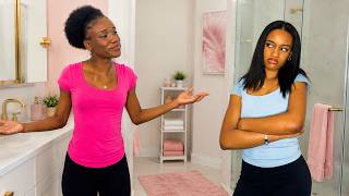 Lex And Nette Argue Over Cleaning The Bathroom Liese Blame Lex For Losing Her Headphones