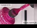 Dark Fuchsia Gel polish CANNI 019