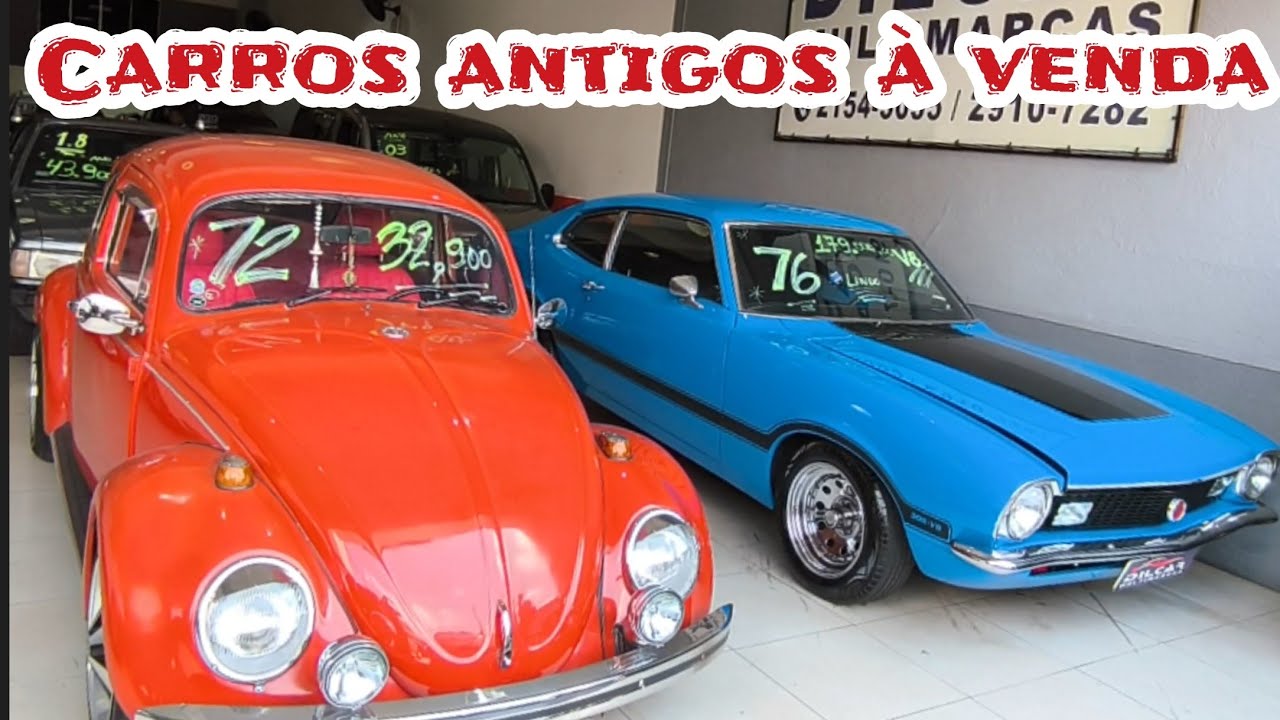 OLHA SÓ TODOS À VENDA FUSCA E OUTROS CARROS ANTIGOS DILCAR MULTIMARCAS #classiccars #aircooled