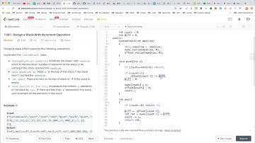 【每日一题】1381. Design a Stack With Increment Operation, 5/31/2020