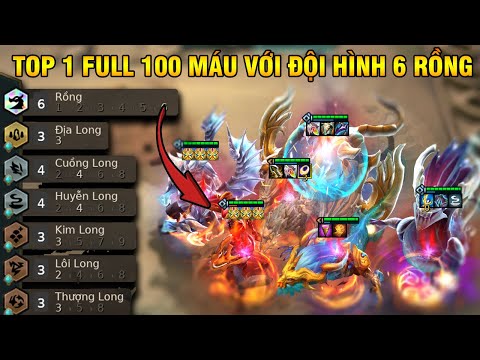 Video BẤT KHẢ CHIẾN BẠI VỚI ĐỘI HÌNH 6 RỒNG | DÀNH LUÔN TOP... - youtube