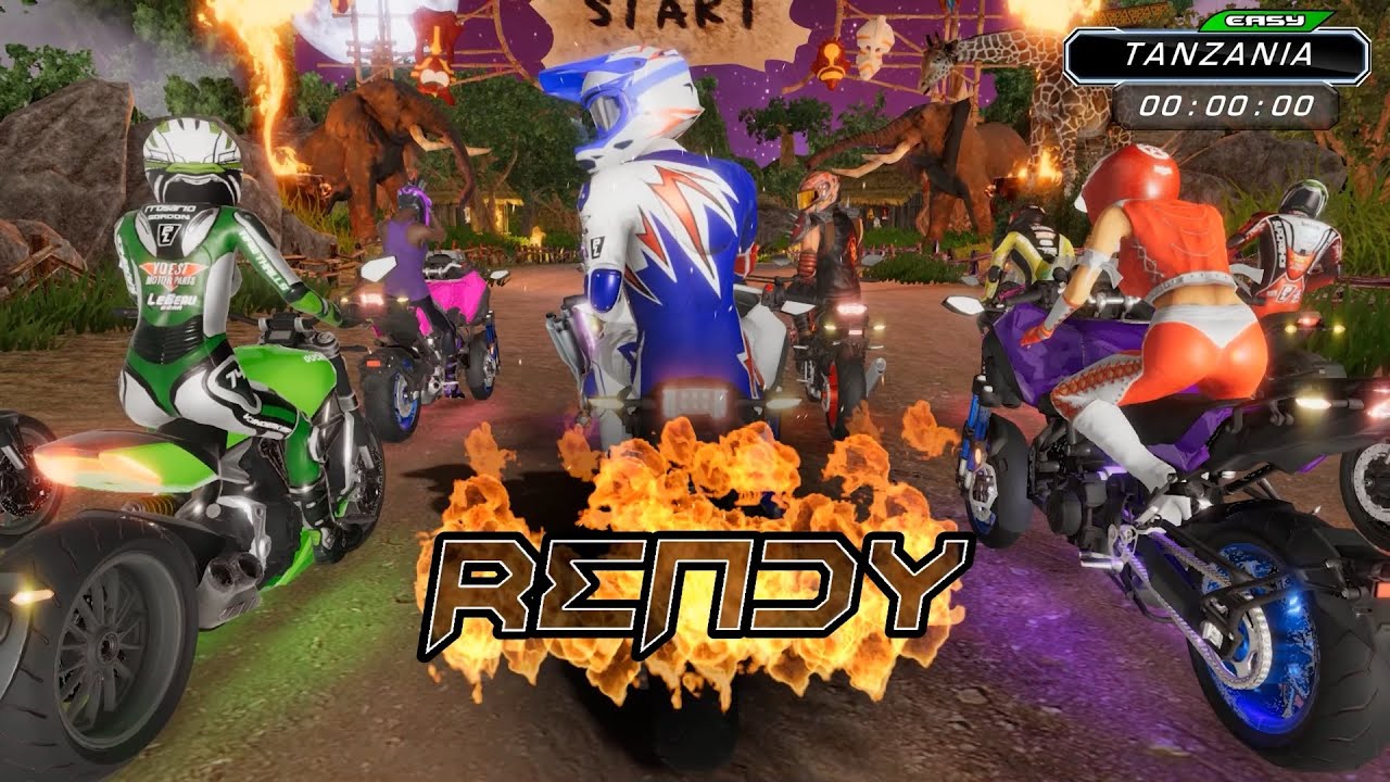 SUPER BIKES 3 - FULL PLAYTHROUGH ALL RACES 