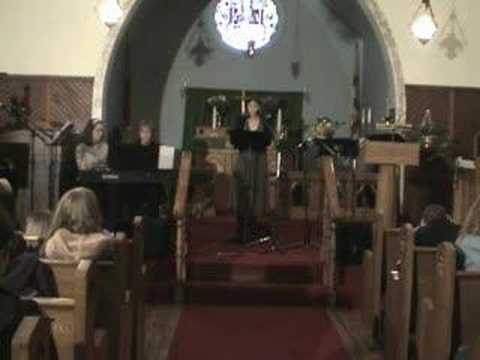 Karyn McKnight singing My Immortal for a benefit c...