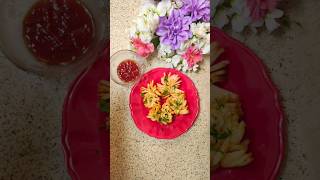 Fried potato flower. minivlog food viral cooking recipe vlog