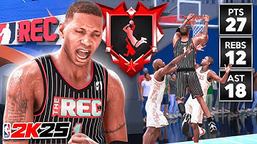 TRACY McGRADY BUILD + LEGEND POSTERIZER is UNSTOPPABLE in RANDOM REC (NBA 2K25)