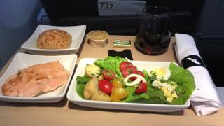 Sports Performance BUSINESS CLASS!  AMERICAN AIRLINES B737 SEAT 5A FROM LOS ANGELES (LAX) TO SAN JOSE CABO (SJD)