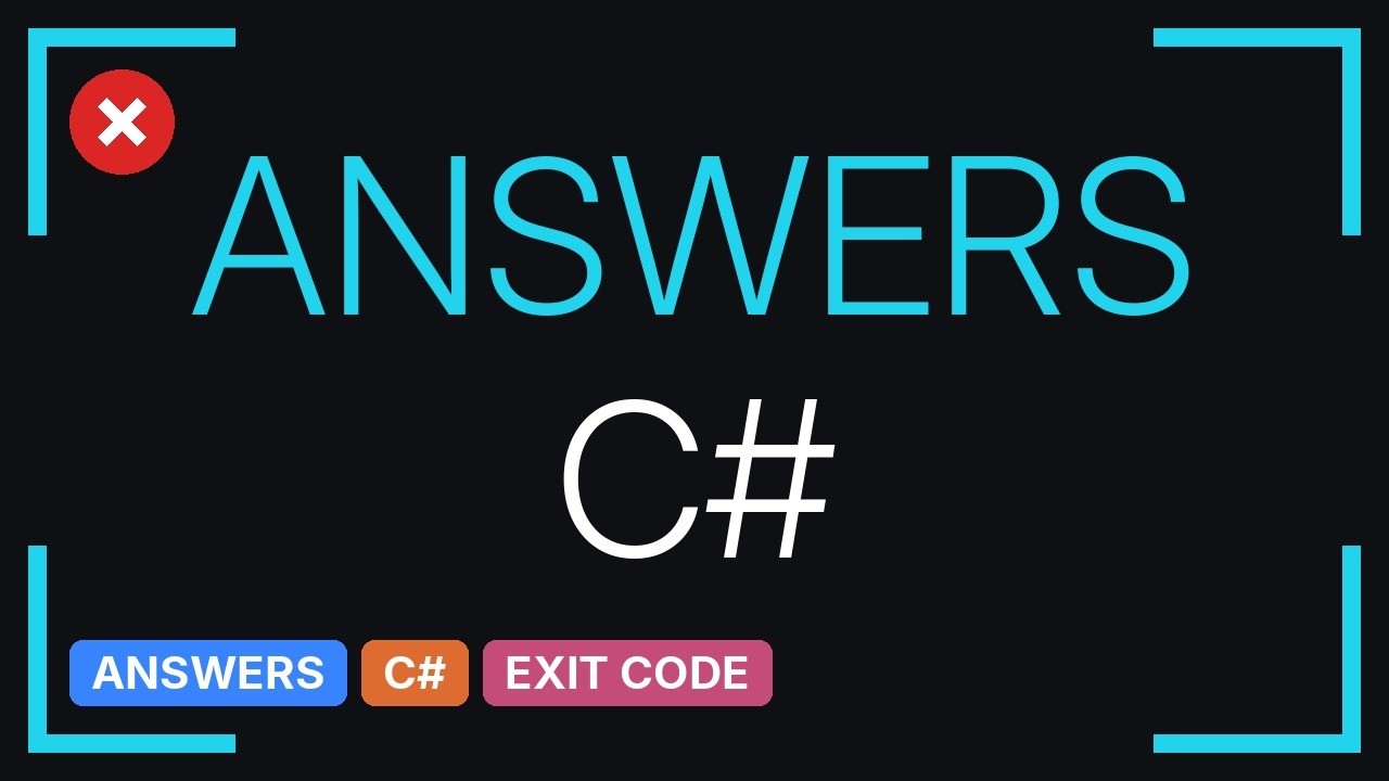 the terminal process terminated with exit code:... Exit code of a process terminated with Process.Kill() , in C# (2 ...